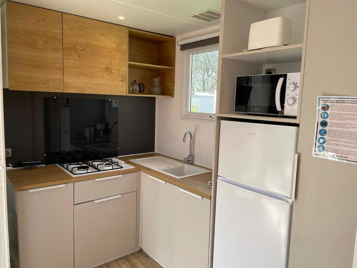 Mobilhome Tout Confort M9 Domaine De Lanniron Quimper Exterior photo
