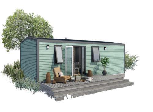 Mobilhome Tout Confort M9 Domaine De Lanniron Quimper Exterior photo